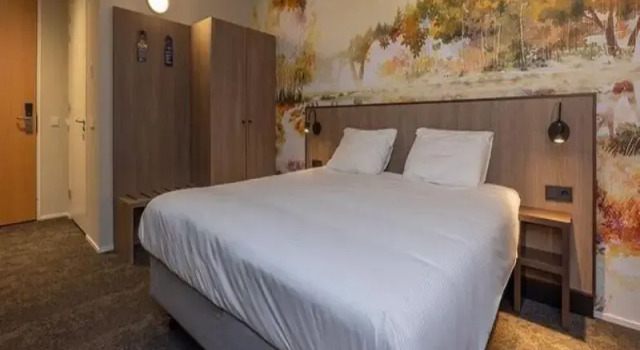 Двухместный номер Deluxe с балконом Fletcher Hotel-Restaurant Mooi Veluwe