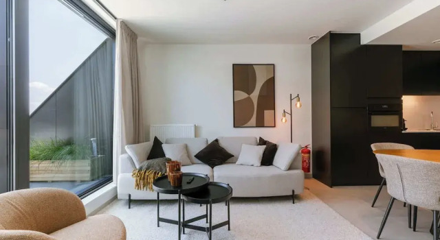 Апартаменты Huswell x Bel Air - Modern City Apartment With Terrace Designer Touches