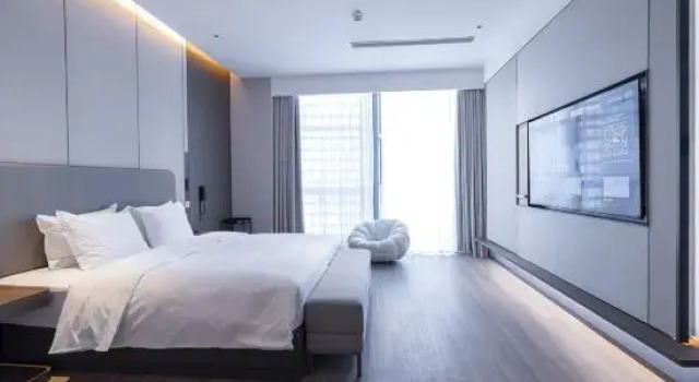 Люкс c 1 комнатой с видом на город Holiday Inn Express Yinchuan Lanxi Valley Plaza by IHG