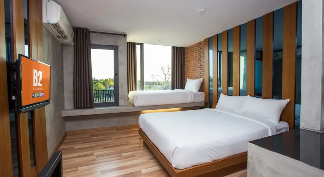 Трёхместный номер Deluxe B2 Udon Boutique & Budget Hotel