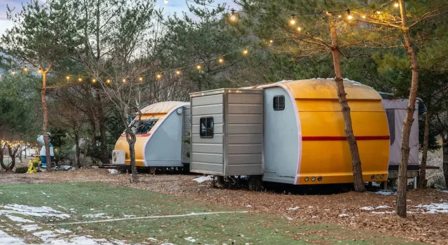 Номер Luxury Chuncheon Free People's Caravan Pension