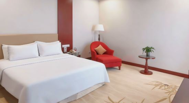 Семейный люкс Deluxe с 2 комнатами Grand Metropark Hotel Shandong