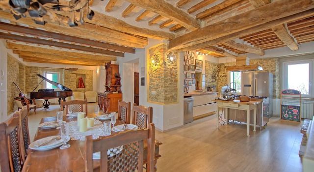 Villa Ambasciata Azzurra, Book Villa Villaer i Montefiore Conca, Villa
