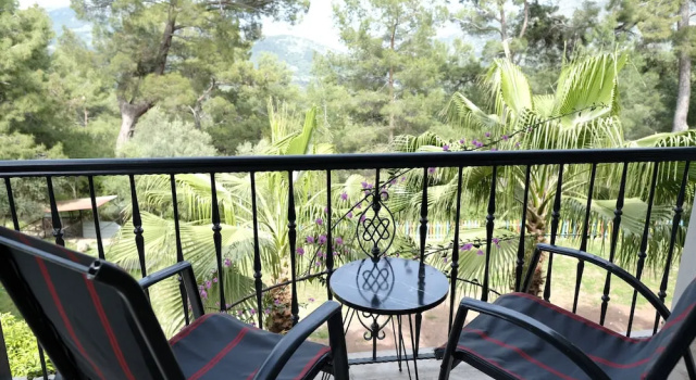 Семейная вилла с 2 комнатами с видом на сад Olympos Villas ve Hotel