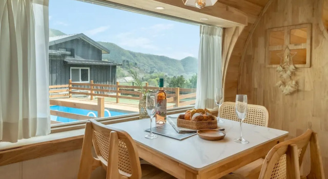 Вилла Gapyeong Dalmeong Pool Villa Glamping