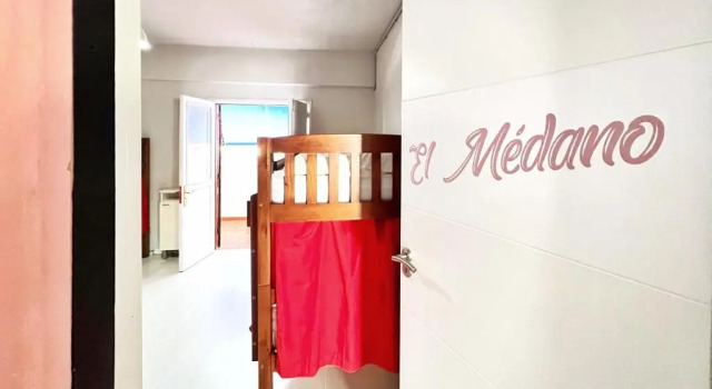 Кровать в общем номере Tenerife Experience Hostel