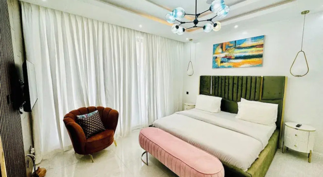 Двухместный номер Luxury с балконом и с видом на бассейн Lekki Villas