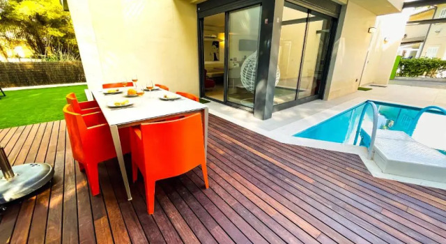 Вилла Villa PAM, ALYA Beach House with pool and Hot Tub