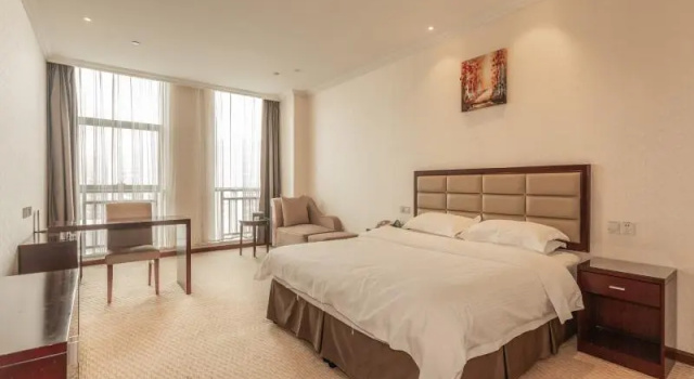 Номер Standard GreenTree Inn Shaoxing Keqiao Xingyue Road Zhongqing Building Hotel