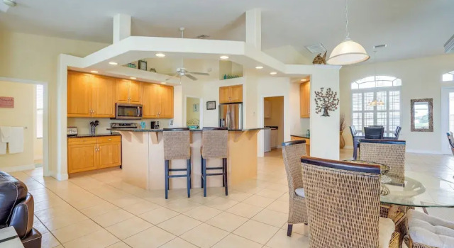 Коттедж Cape Coral Home on Caloosahatchee River w/ Pool!