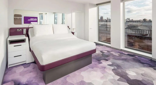 Люкс YOTEL Glasgow