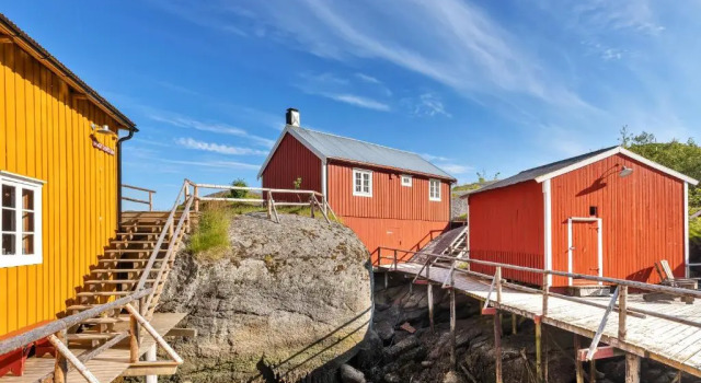 Номер Comfort Lofoten Cottages by Nusfjord
