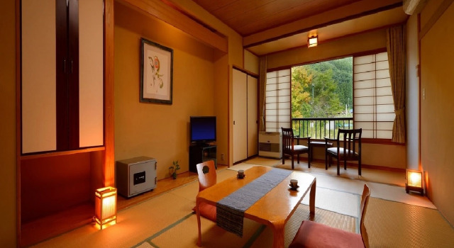 Номер Standard с видом на горы Onogawa Onsen Kajikaso