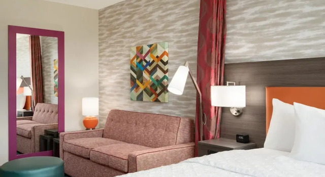 Двухместная студия-люкс Home2 Suites By Hilton Woodland Hills Los Angeles