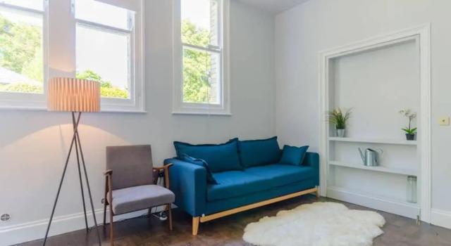 Victorian Flat Suite in converted school-house building