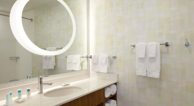 Четырёхместная студия SpringHill Suites by Marriott Chicago Waukegan/Gurnee