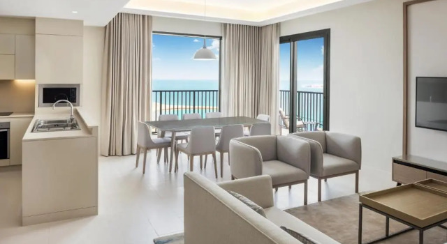 Апартаменты с 3 комнатами с видом на море Vida Beach Resort Marassi Al Bahrain