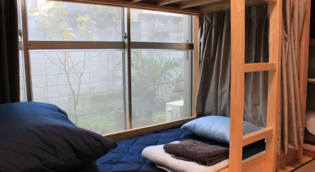 Кровать в общем номере (мужской номер) Hostel Hana An