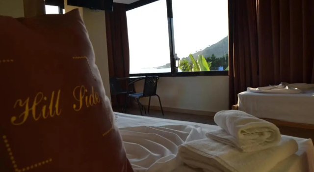 Семейный номер Standard с видом на море Hotel Durres Hill Side Beach