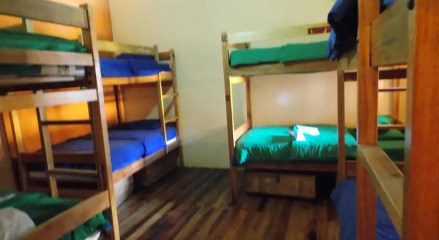 Łóżko w pokoju wieloosobowym Loki Hostel Cusco