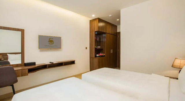 Двухместный номер Deluxe с видом на озеро CEREJA Hotel & Resort Dalat