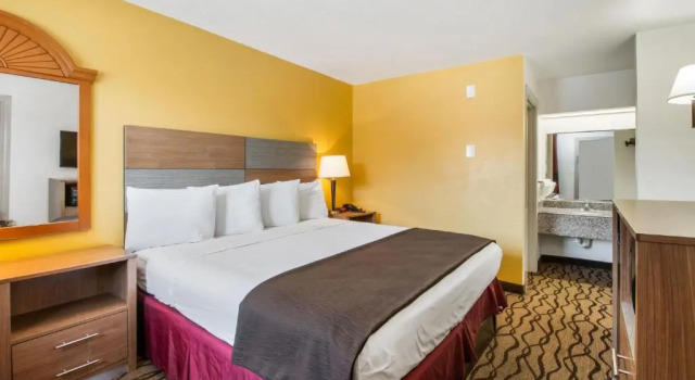 Номер Standard Motel 6 Classic Galveston, TX Beach-Seawall