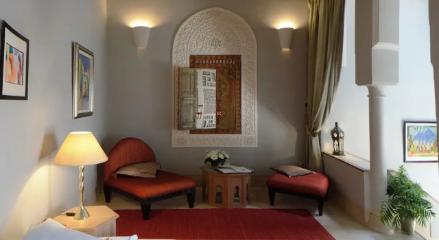 Magnificent Riad Beautiful Communal Swimming Pool - by Feelluxuryholidays, Reservar Hotel Marraquexe Marrakech-Tensift-Haouz