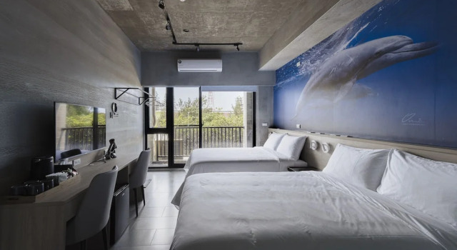 Comfort huone Deep blue 23 B&B
