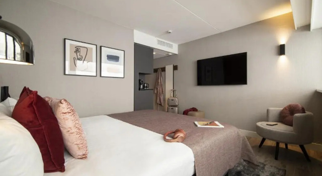 Двухместный номер Deluxe с видом на море Bilderberg Europa Hotel Scheveningen
