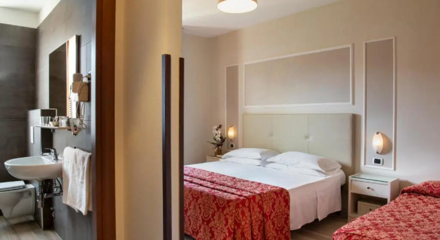 Четырёхместный номер Standard Hotel Ariston & Spa