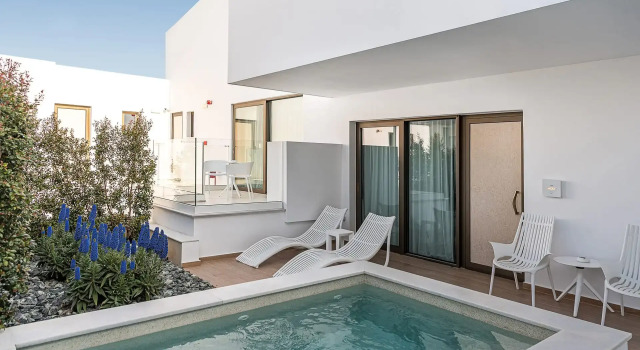 Двухместный номер with Private Pool and garden view Lagon Life Spirit Boutique Hotel
