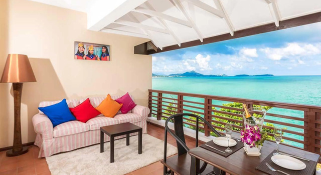 Кровать в общем номере Boujis Boutique Resort