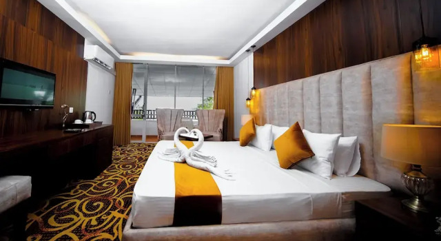 Двухместный номер Deluxe с балконом и с видом на озеро Ramadia Ran Mal Holiday Resort