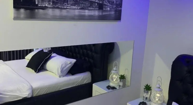 Habitación doble Estándar 1 dormitorio con balcón y con vista al mar Spat Beach