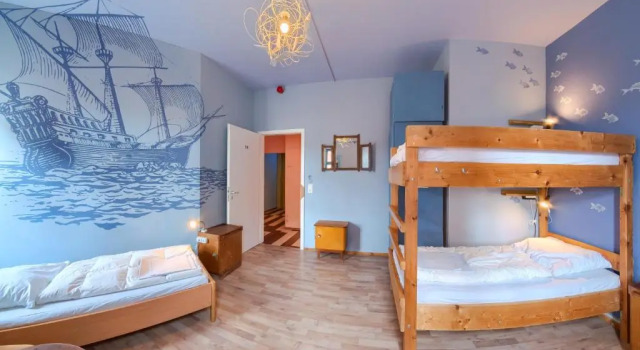 Cama en dormitorio compartido Labyrinth Hostel Weimar