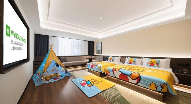 Номер Deluxe 上海浦东温德姆花园酒店 Wyndham Garden Shanghai Pudong
