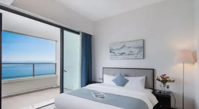 Люкс Executive с 3 комнатами с видом на море Huidong Tangxia Resort Hotel (Xunliaowan Financial Street Sea World)