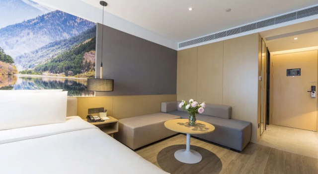 Номер Superior Atour Hotel Jiuyan Bridge NetEase Strict Selection Chengdu