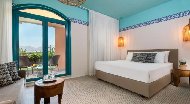 Habitación familiar Estándar con vista al jardín U Splash Resort Eilat