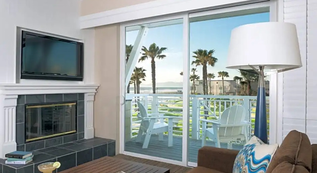 Люкс с видом на океан Beach House Hotel at Hermosa Beach
