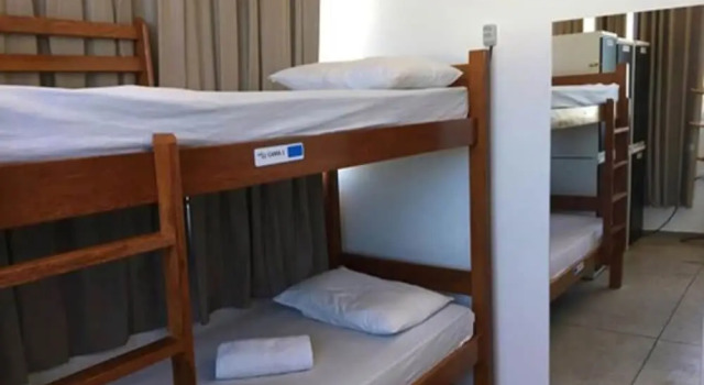 Кровать в общем номере (женский номер) рядом с пляжем Maraga Beach Hostel