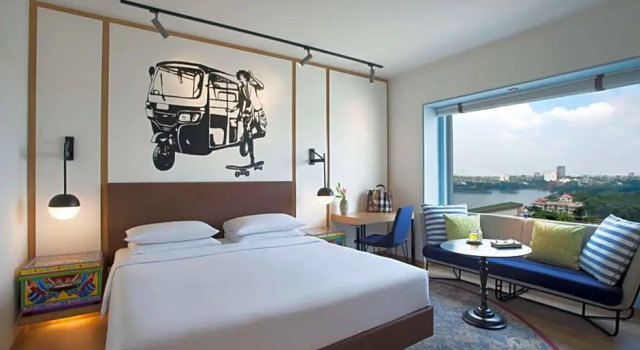 Двухместный номер с красивым видом из окна Hyatt Centric MG Road Bangalore