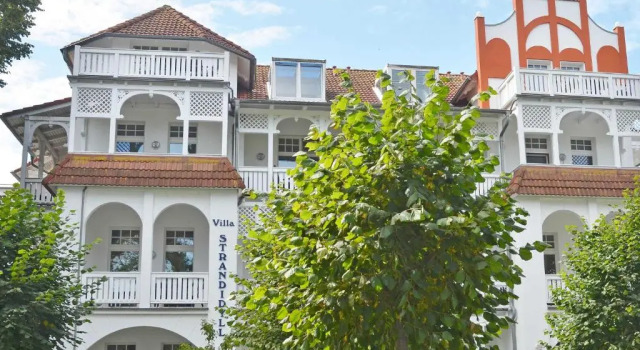 Villa Strandidyll F 631 WG 11 mit Meerblick und zwei Balkonen