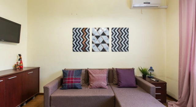 GoodAps Kutuzovsky Avenue 14, Rezervovat Apartmán Hotely v ZAO Area s parkováním, Parkování