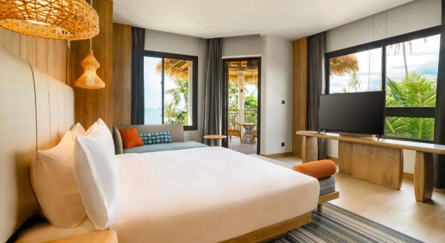 Двухместный люкс c 1 комнатой с балконом и с видом на океан Holiday Inn Resort Samui Bophut Beach by IHG