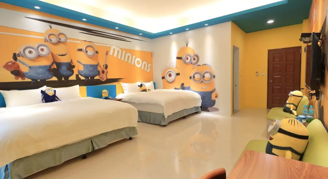 Четырёхместный номер Standard с балконом Sunshine B&B