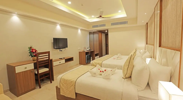 Двухместный номер Deluxe c 1 комнатой Krishnavalsam Regency