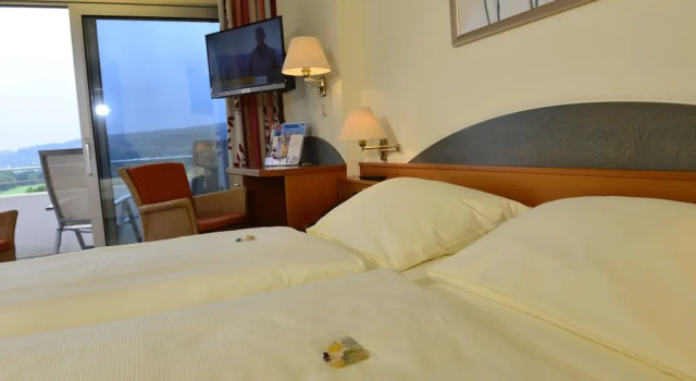 Двухместный номер Standard с балконом и с красивым видом из окна Trip Inn Landhotel Badsoden-Salmünster
