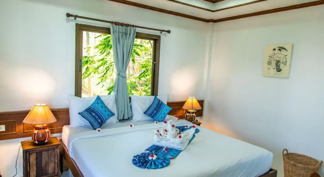 Бунгало Standard с балконом и с красивым видом из окна Zama Resort Koh Phangan