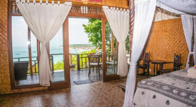Двухместный номер Deluxe с балконом и с красивым видом из окна Oka 7 Bungalow